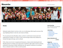 Tablet Screenshot of masamba.com